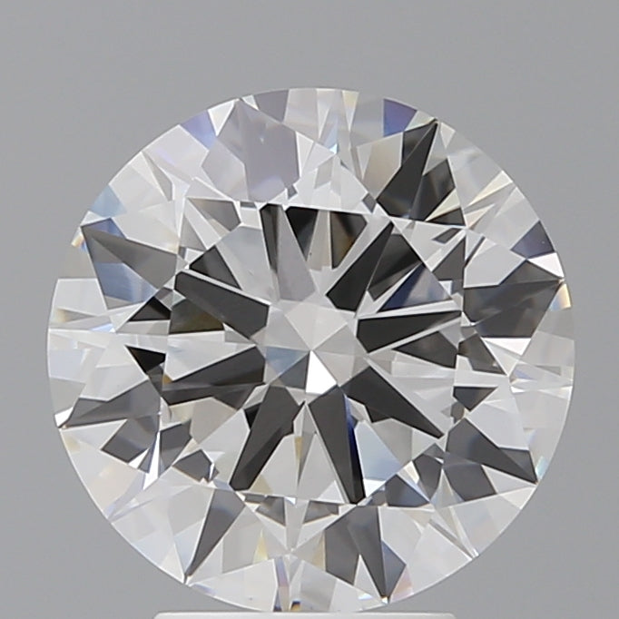 4.03 Carat Round Shaped, Ideal Cut, E Color, VVS2 Clarity, IGI Certified Lab Grown Diamond