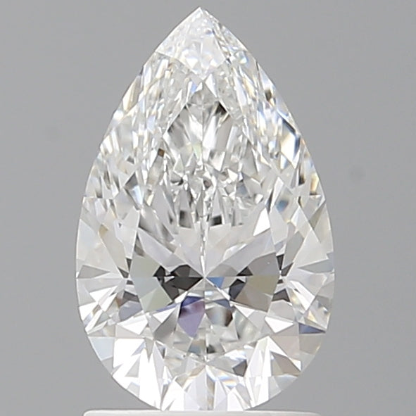 1.59 Carat Pear Shaped, Ideal Cut, E Color, VVS2 Clarity, IGI Certified Lab Grown Diamond