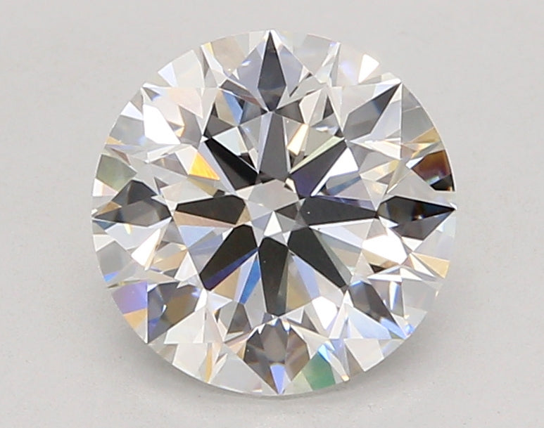 2.52 Carat Round Shaped, Ideal Cut, F Color, VVS2 Clarity, IGI Certified Lab Grown Diamond