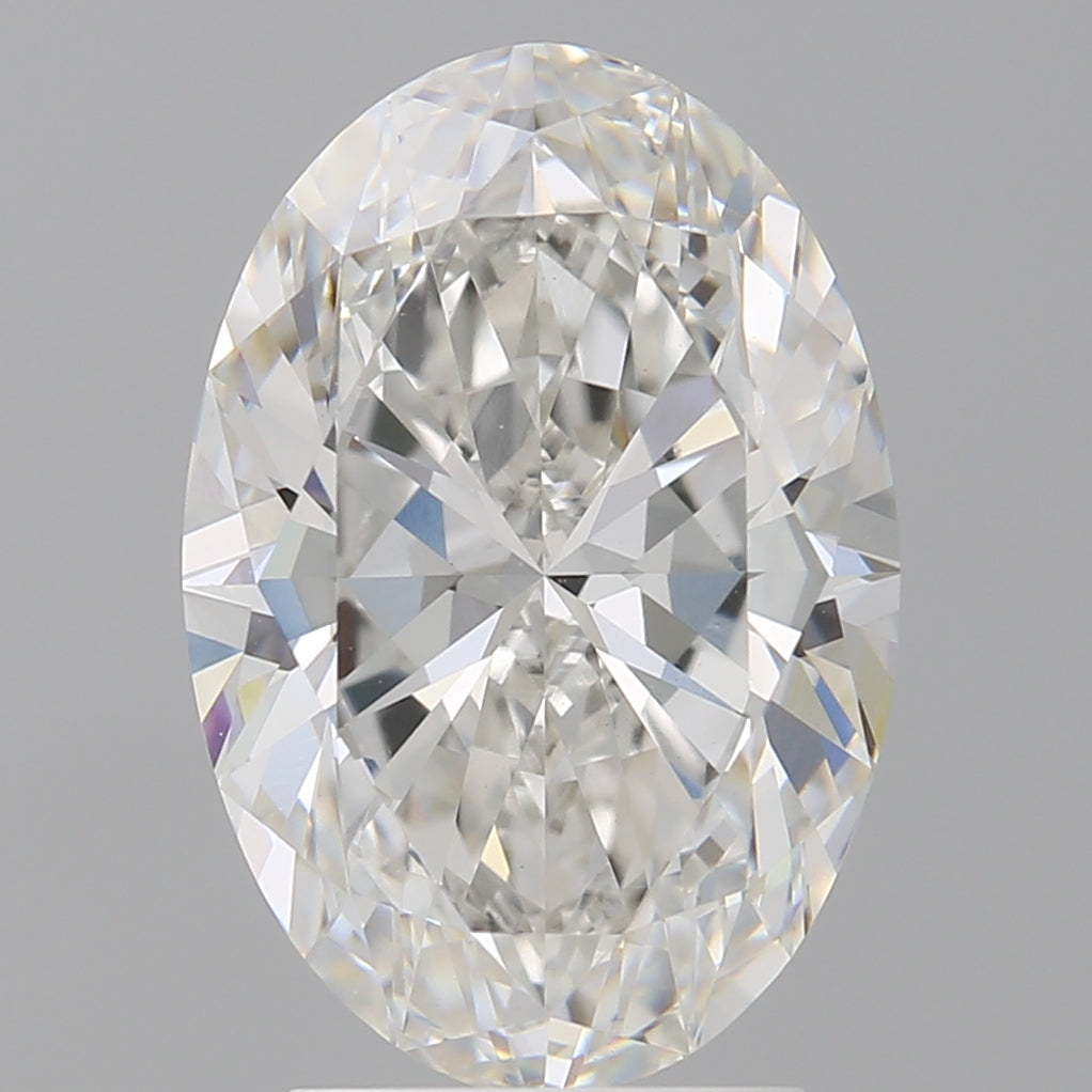 3.50 Carat Oval Shaped, Ideal Cut, F Color, VS1 Clarity, IGI Certified Lab Grown Diamond