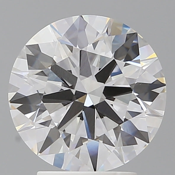 3.10 Carat Round Shaped, Ideal Cut, E Color, VVS2 Clarity, IGI Certified Lab Grown Diamond
