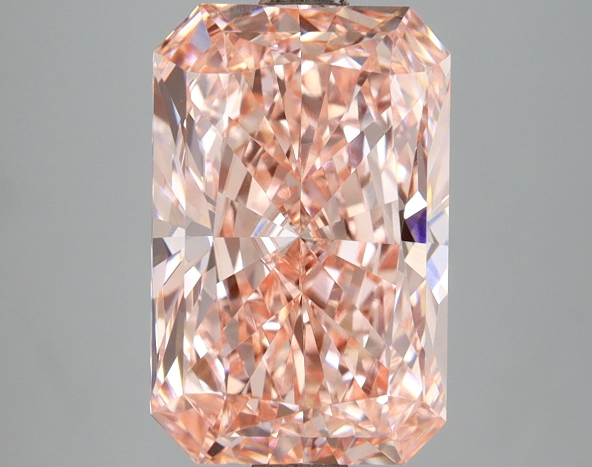 5.09 Carat Radiant Shaped, Ideal Cut, VVS2 Clarity, IGI Certified Lab Grown Diamond