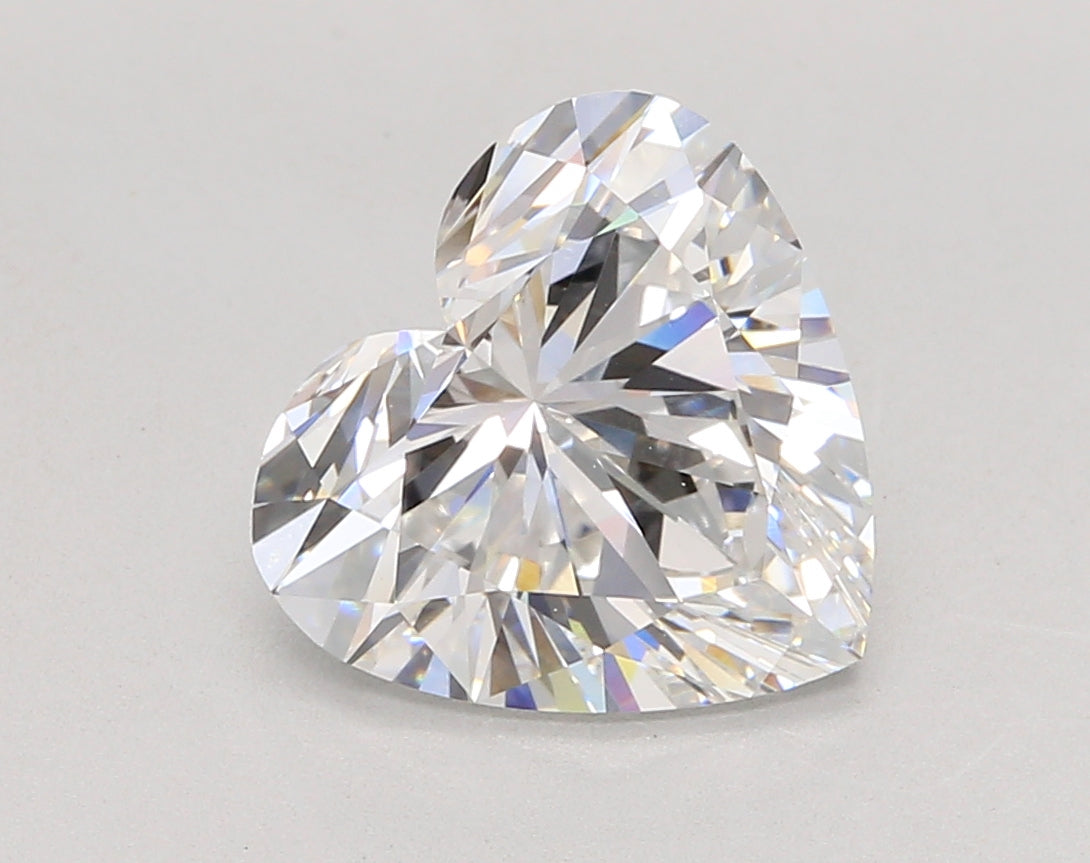 4.02 Carat Heart Shaped, Ideal Cut, E Color, VS1 Clarity, IGI Certified Lab Grown Diamond