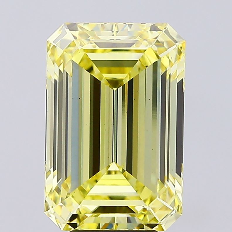 6.52 Carat Emerald Shaped, Ideal Cut, VS2 Clarity, IGI Certified Lab Grown Diamond