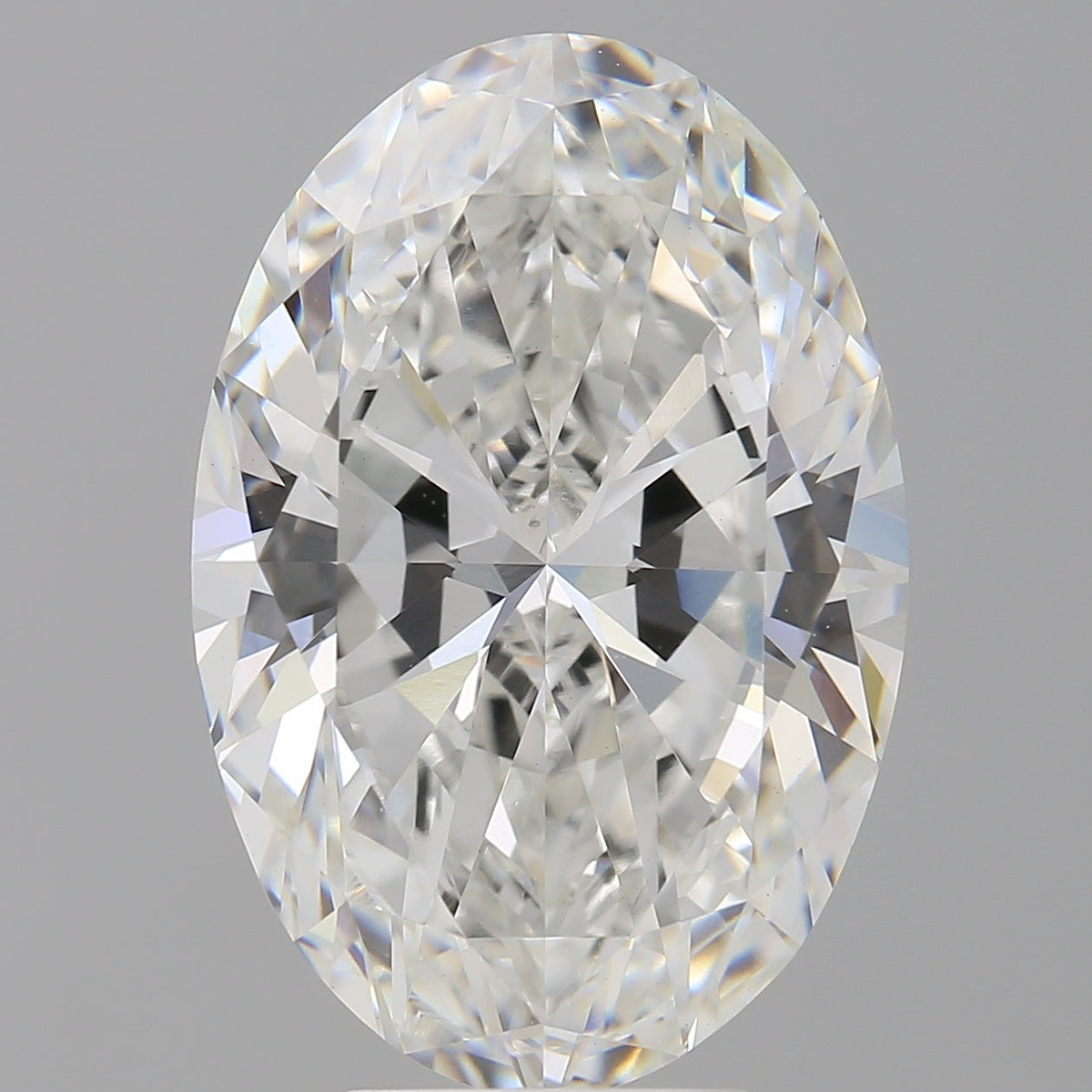 7.04 Carat Oval Shaped, Ideal Cut, F Color, VVS2 Clarity, IGI Certified Lab Grown Diamond