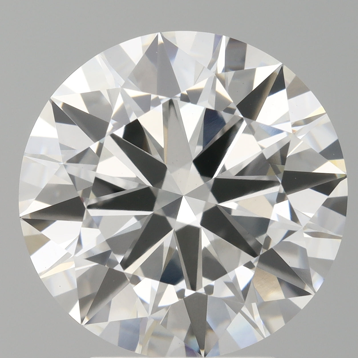 4.02 Carat Round Shaped, Excellent Cut, E Color, VVS2 Clarity, IGI Certified Lab Grown Diamond