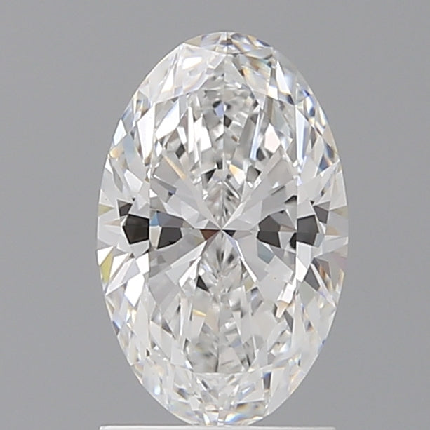 1.60 Carat Oval Shaped, Ideal Cut, D Color, VVS2 Clarity, IGI Certified Lab Grown Diamond
