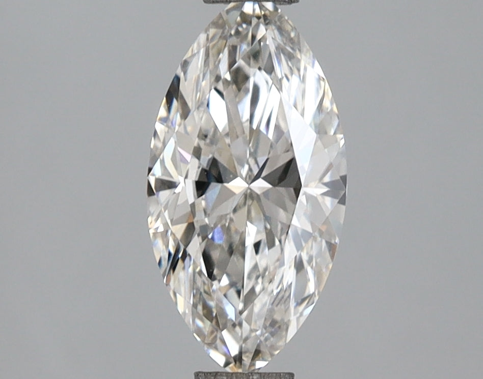 1.09 Carat Marquise Shaped, Ideal Cut, G Color, VVS2 Clarity, IGI Certified Lab Grown Diamond