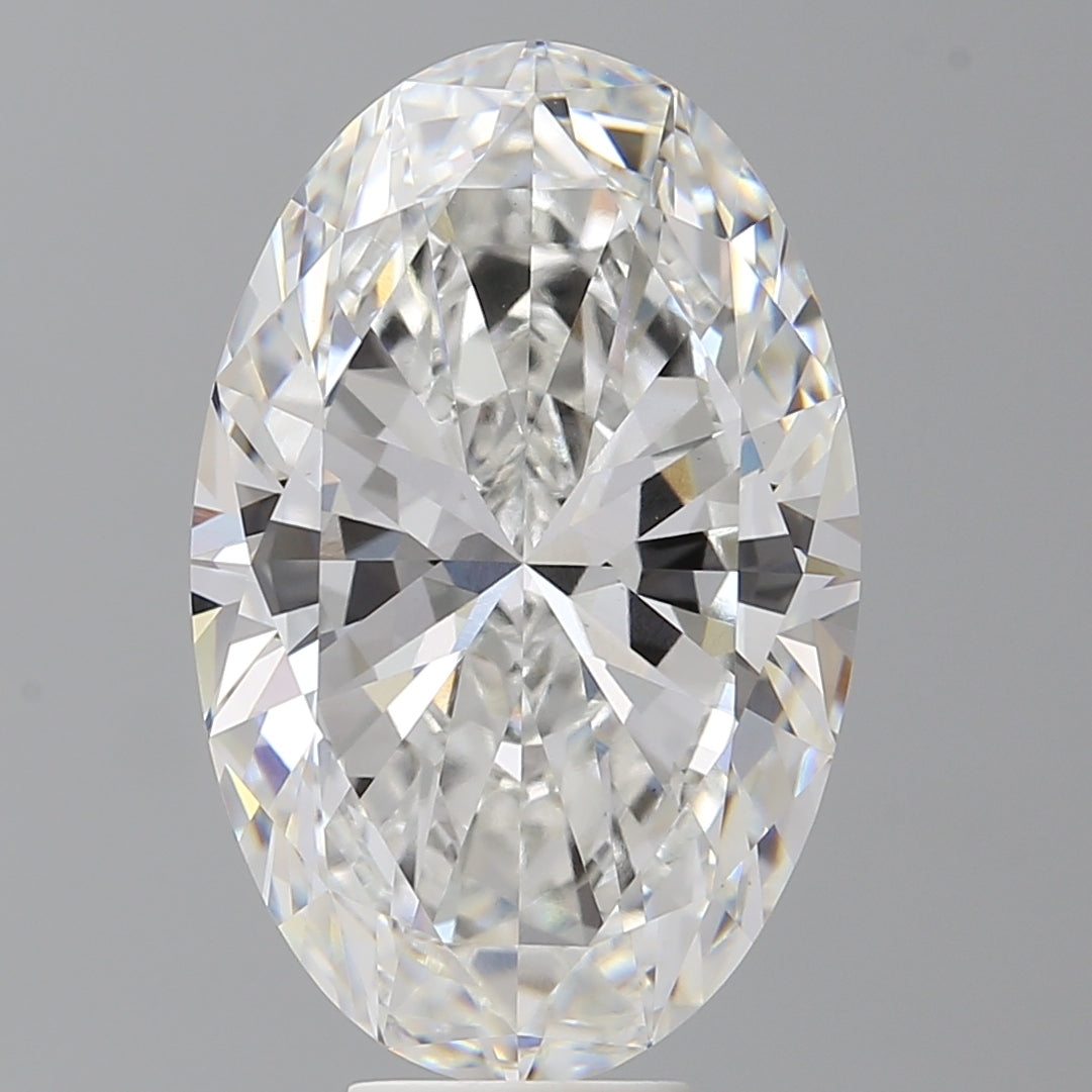 9.54 Carat Oval Shaped, Ideal Cut, E Color, VVS2 Clarity, IGI Certified Lab Grown Diamond