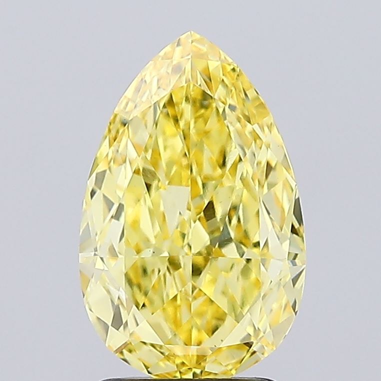 2.50 Carat Pear Shaped, Ideal Cut, VS1 Clarity, IGI Certified Lab Grown Diamond