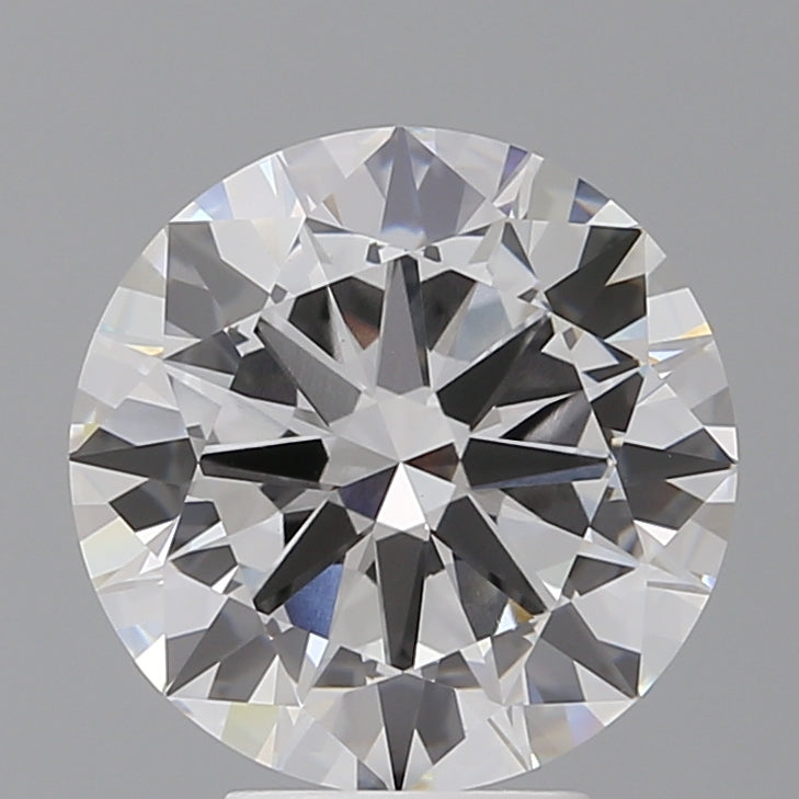 4.58 Carat Round Shaped, Excellent Cut, E Color, VVS2 Clarity, IGI Certified Lab Grown Diamond