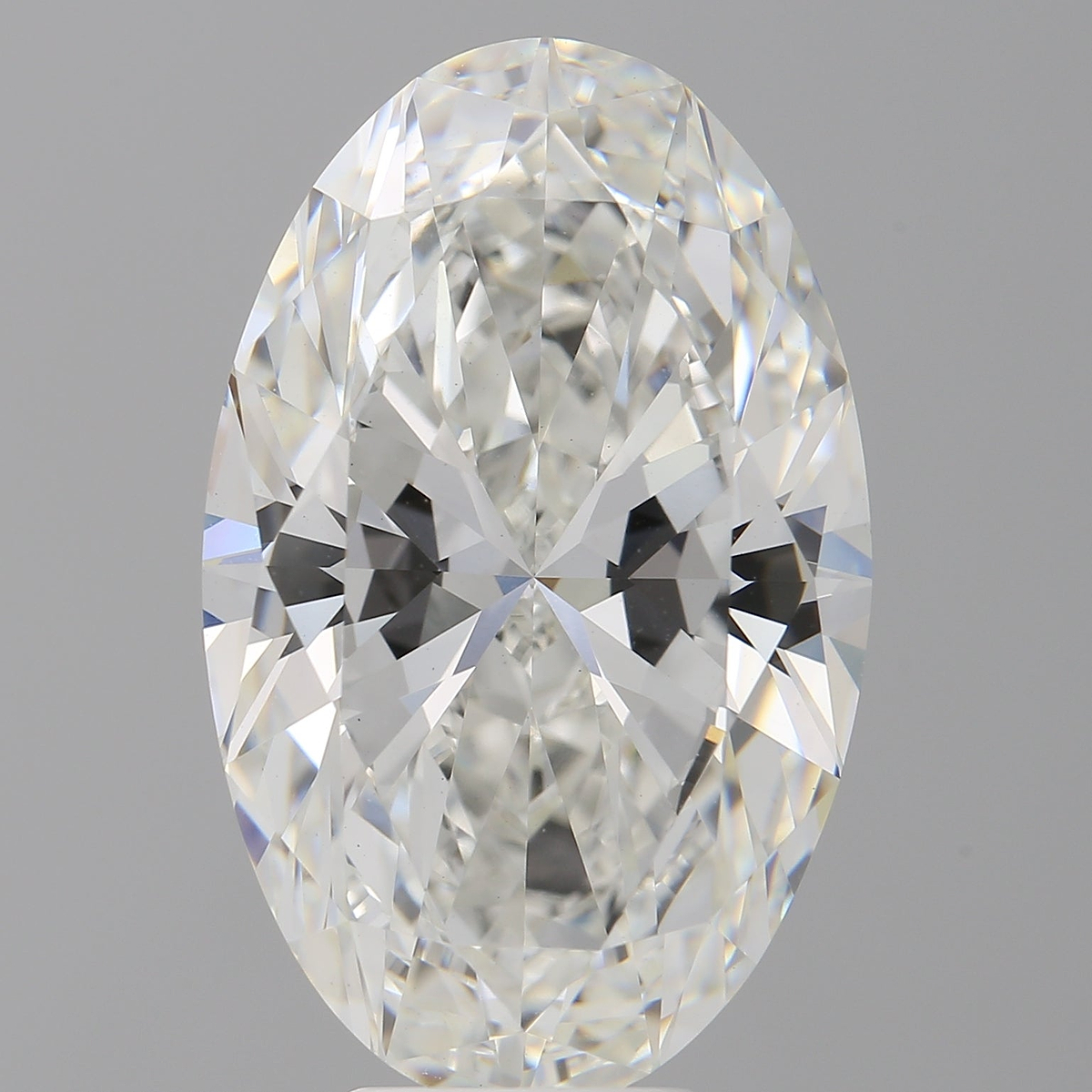 8.05 Carat Oval Shaped, Ideal Cut, F Color, VVS2 Clarity, IGI Certified Lab Grown Diamond