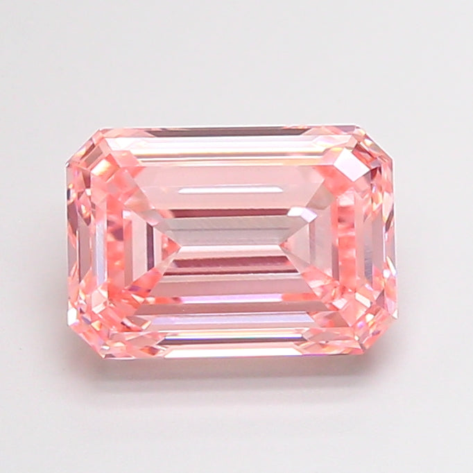 4.10 Carat Emerald Shaped, Very Good Cut, VS1 Clarity, IGI Certified Lab Grown Diamond