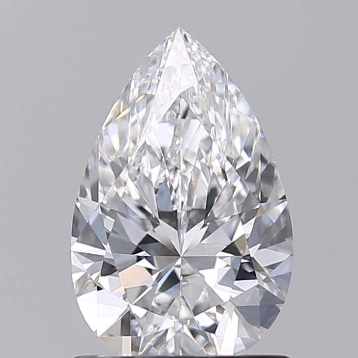 1.02 Carat Pear Shaped, Very Good Cut, E Color, VVS2 Clarity, IGI Certified Lab Grown Diamond