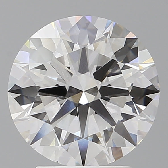 3.08 Carat Round Shaped, Ideal Cut, F Color, VVS2 Clarity, IGI Certified Lab Grown Diamond