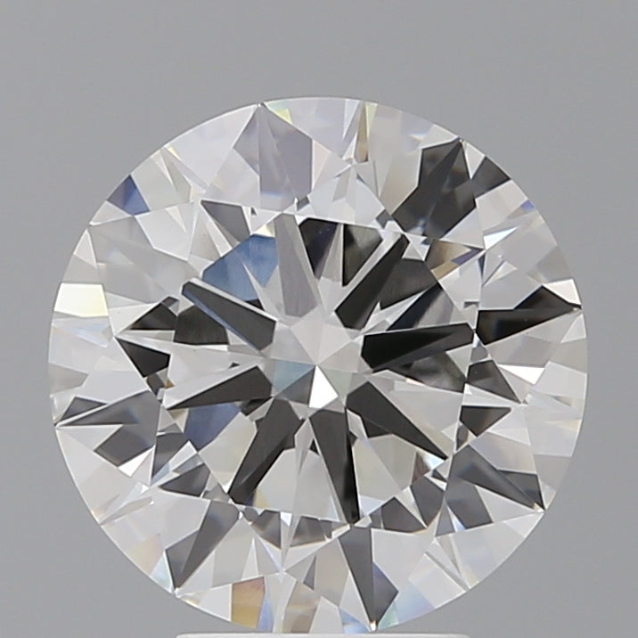 4.59 Carat Round Shaped, Ideal Cut, F Color, VVS2 Clarity, IGI Certified Lab Grown Diamond