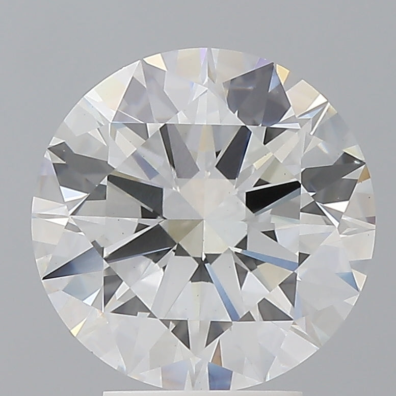4.01 Carat Round Shaped, Excellent Cut, F Color, VS1 Clarity, IGI Certified Lab Grown Diamond