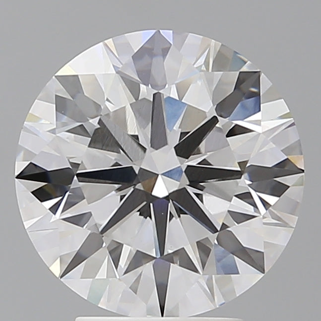 4.09 Carat Round Shaped, Ideal Cut, E Color, VVS2 Clarity, IGI Certified Lab Grown Diamond