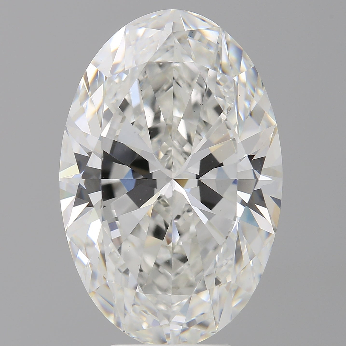 7.60 Carat Oval Shaped, Ideal Cut, F Color, VS1 Clarity, IGI Certified Lab Grown Diamond