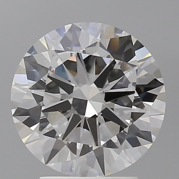 3.00 Carat Round Shaped, Excellent Cut, E Color, VS1 Clarity, IGI Certified Lab Grown Diamond
