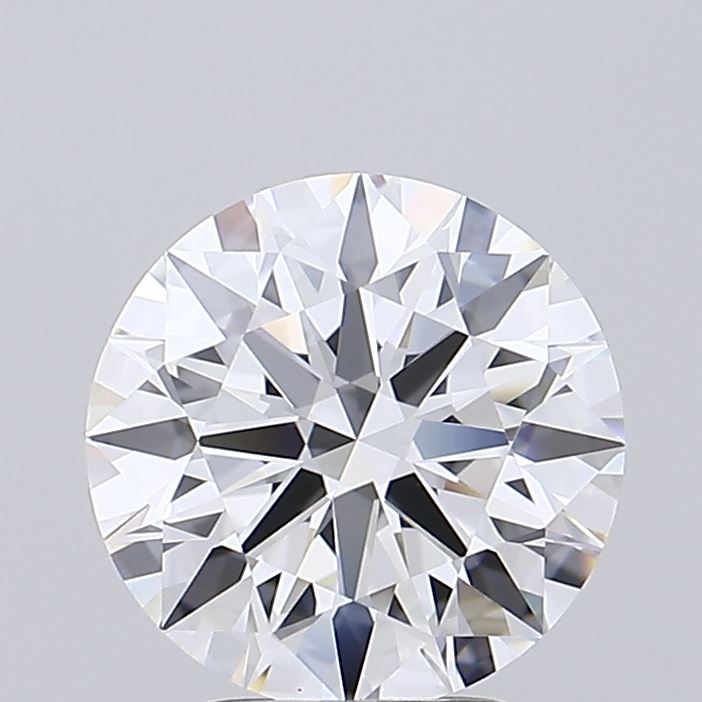 3.20 Carat Round Shaped, Ideal Cut, D Color, IF Clarity, IGI Certified Lab Grown Diamond