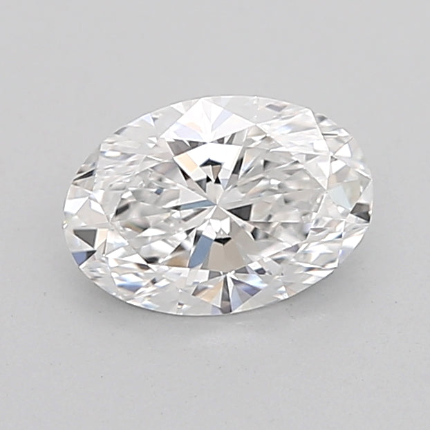1.03 Carat Oval Shaped, Ideal Cut, D Color, VVS2 Clarity, IGI Certified Lab Grown Diamond