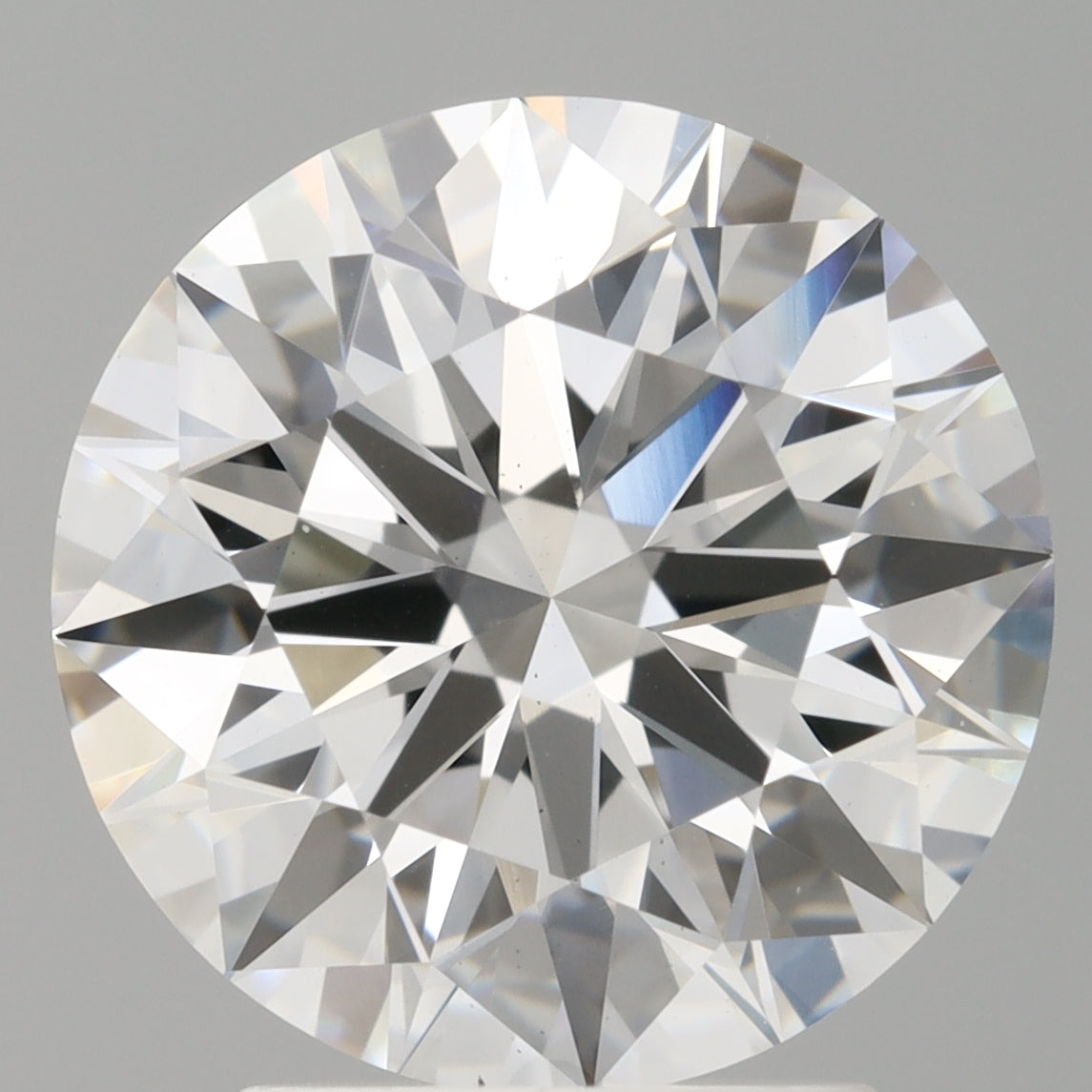 3.04 Carat Round Shaped, Ideal Cut, E Color, VS1 Clarity, IGI Certified Lab Grown Diamond