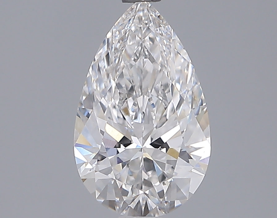 1.50 Carat Pear Shaped, Ideal Cut, E Color, VVS2 Clarity, IGI Certified Lab Grown Diamond