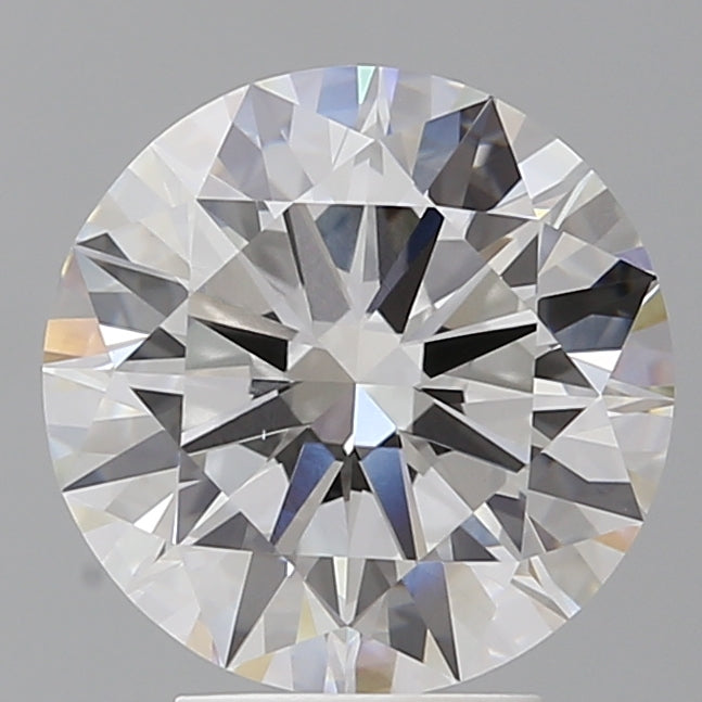 4.04 Carat Round Shaped, Ideal Cut, F Color, VS1 Clarity, IGI Certified Lab Grown Diamond