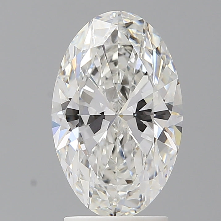 2.59 Carat Oval Shaped, Ideal Cut, F Color, VVS2 Clarity, IGI Certified Lab Grown Diamond