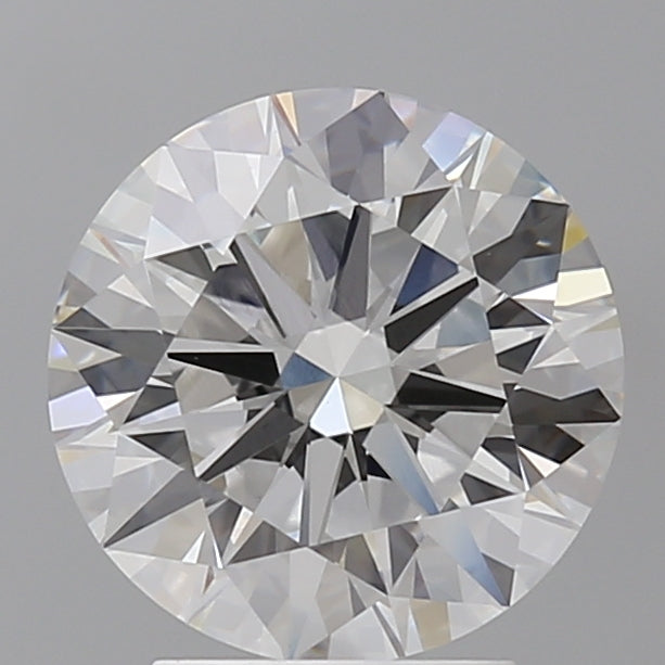 3.08 Carat Round Shaped, Ideal Cut, F Color, VS1 Clarity, IGI Certified Lab Grown Diamond