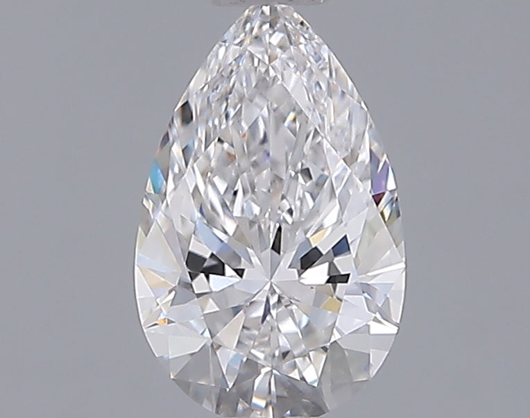 1.05 Carat Pear Shaped, Ideal Cut, D Color, VVS2 Clarity, IGI Certified Lab Grown Diamond