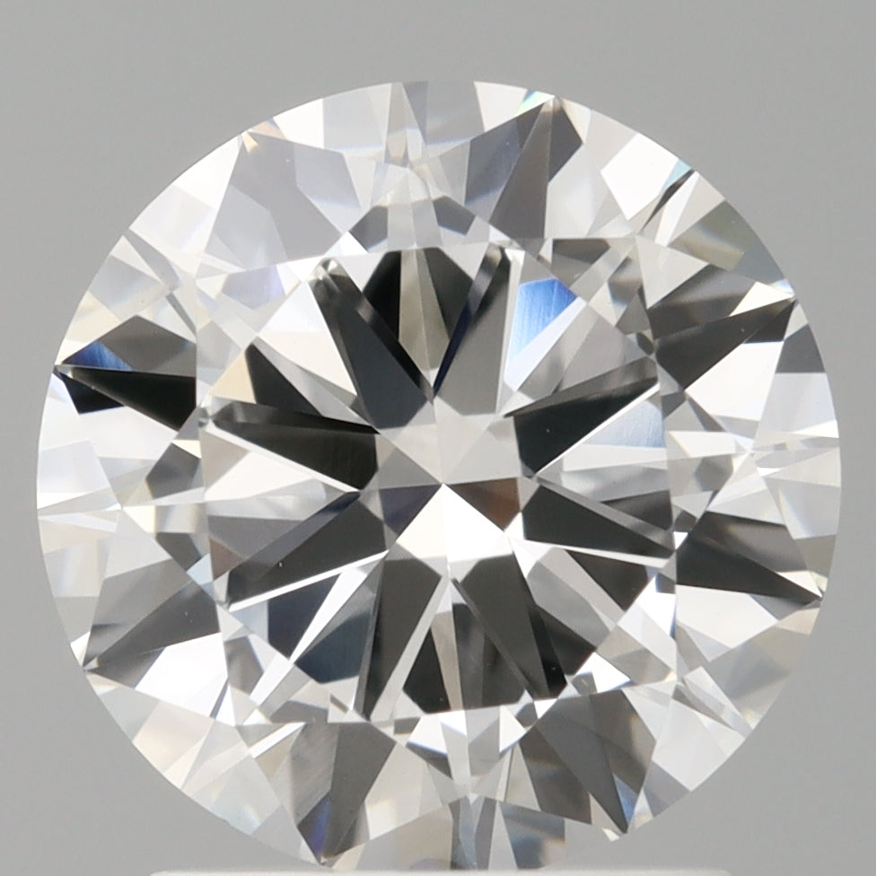 1.98 Carat Round Shaped, Excellent Cut, E Color, VVS2 Clarity, IGI Certified Lab Grown Diamond