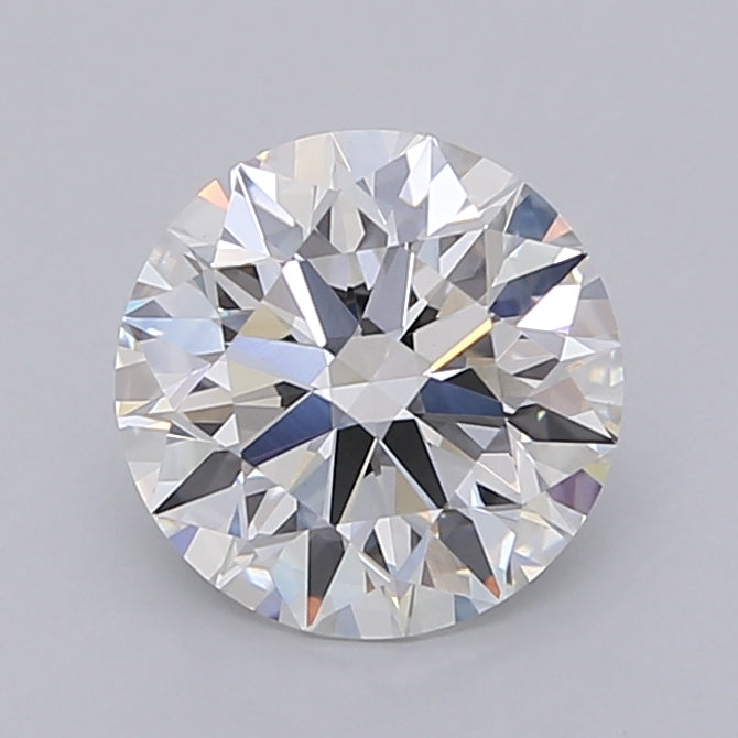 2.01 Carat Round Shaped, Ideal Cut, F Color, VVS2 Clarity, IGI Certified Lab Grown Diamond