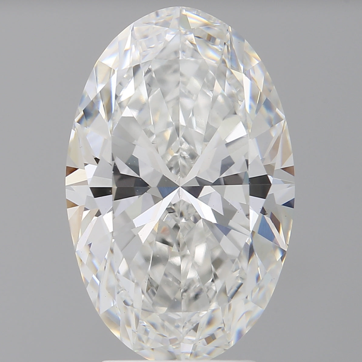 4.10 Carat Oval Shaped, Ideal Cut, E Color, VVS2 Clarity, IGI Certified Lab Grown Diamond