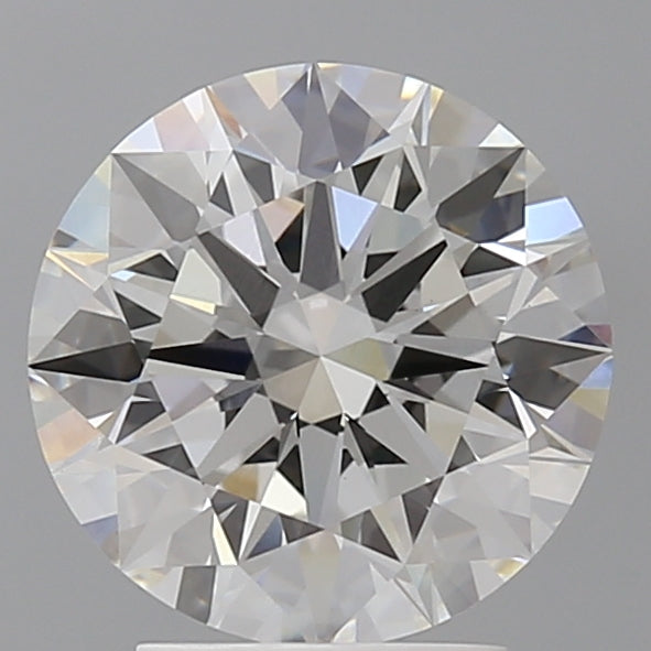 3.09 Carat Round Shaped, Ideal Cut, F Color, VVS2 Clarity, IGI Certified Lab Grown Diamond