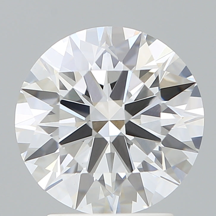 2.56 Carat Round Shaped, Ideal Cut, D Color, VVS2 Clarity, IGI Certified Lab Grown Diamond