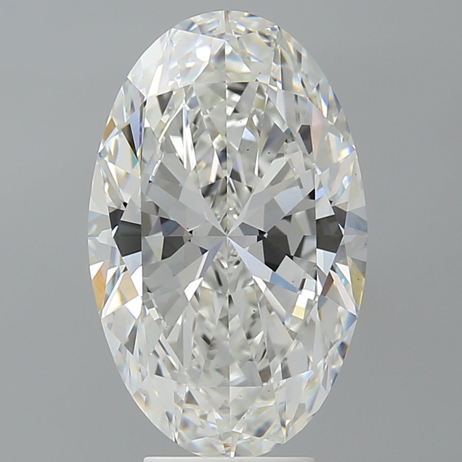 5.60 Carat Oval Shaped, Ideal Cut, F Color, VS1 Clarity, IGI Certified Lab Grown Diamond
