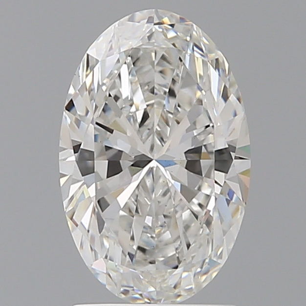 2.10 Carat Oval Shaped, Ideal Cut, E Color, VS1 Clarity, IGI Certified Lab Grown Diamond