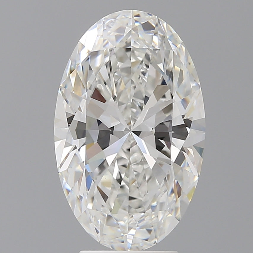 4.56 Carat Oval Shaped, Ideal Cut, F Color, VS1 Clarity, IGI Certified Lab Grown Diamond