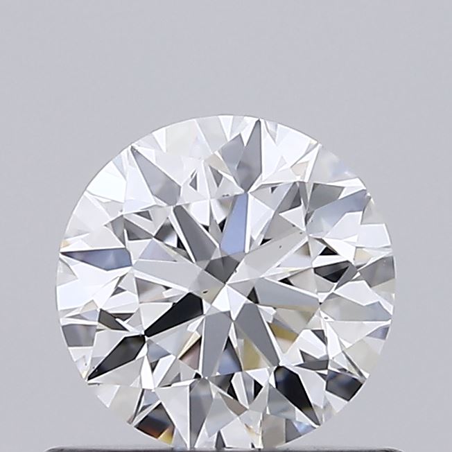 0.53 Carat Round Shaped, Ideal Cut, D Color, VS2 Clarity, IGI Certified Lab Grown Diamond