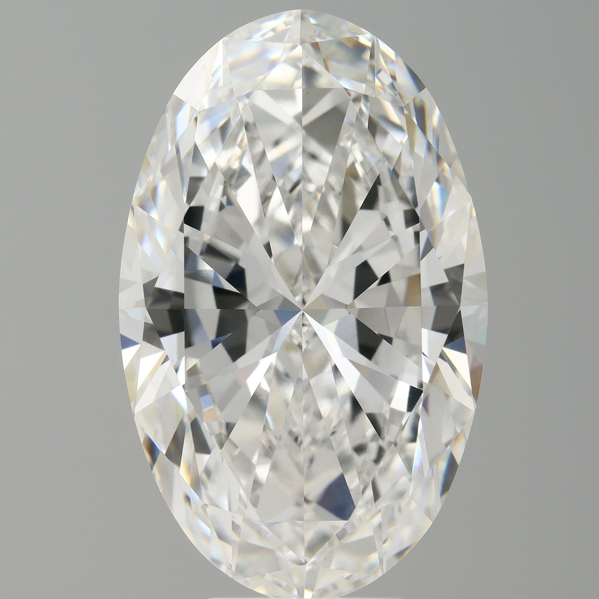 8.05 Carat Oval Shaped, Ideal Cut, E Color, VVS2 Clarity, IGI Certified Lab Grown Diamond