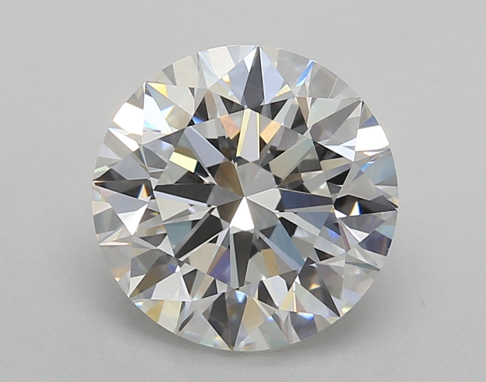 3.52 Carat Round Shaped, Ideal Cut, E Color, VVS2 Clarity, IGI Certified Lab Grown Diamond