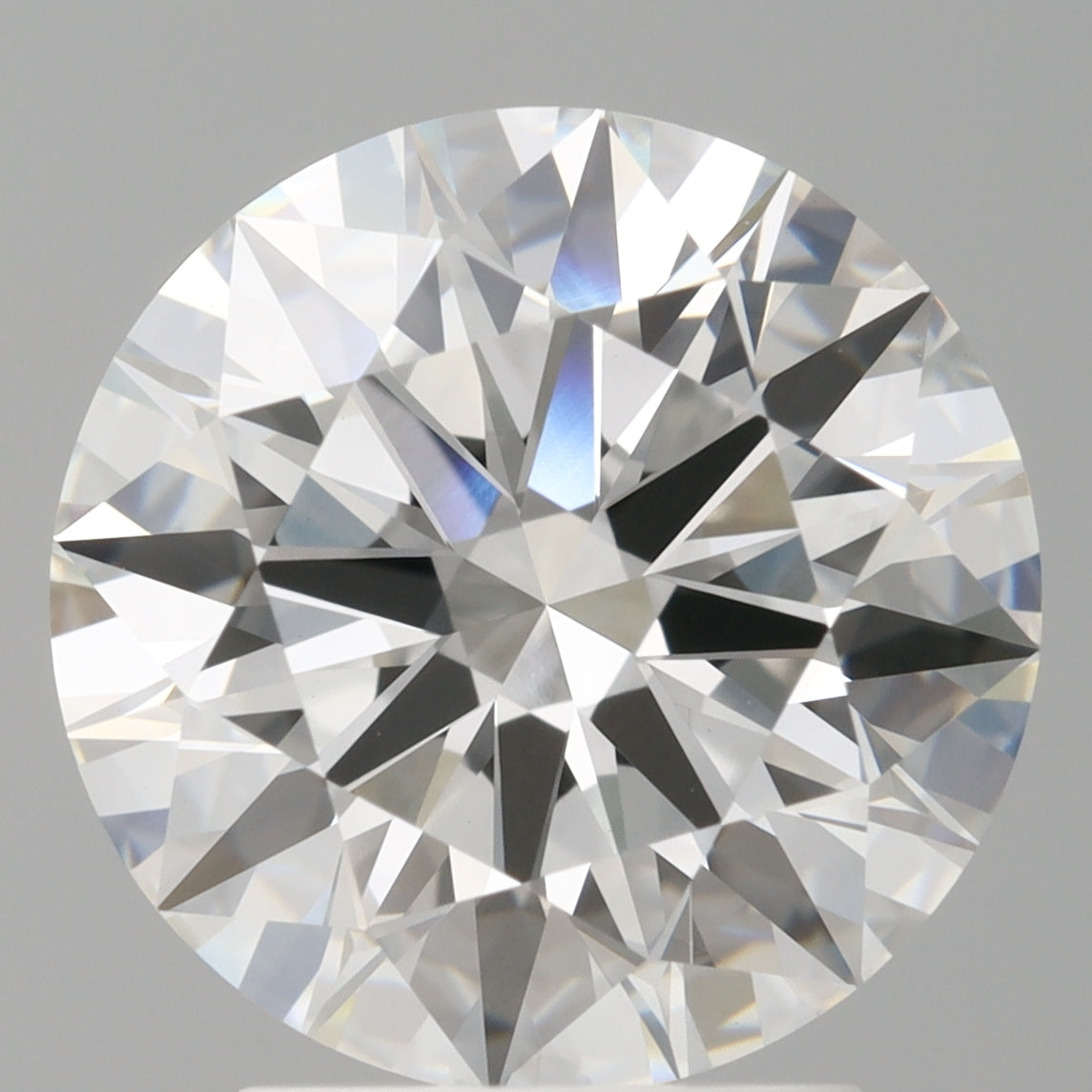 3.10 Carat Round Shaped, Ideal Cut, E Color, VVS2 Clarity, IGI Certified Lab Grown Diamond