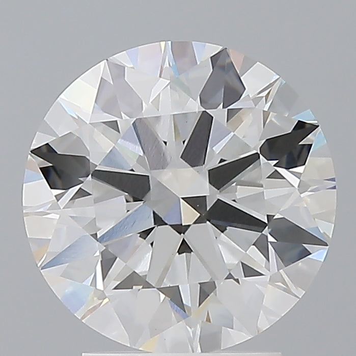 3.10 Carat Round Shaped, Ideal Cut, F Color, VVS2 Clarity, IGI Certified Lab Grown Diamond