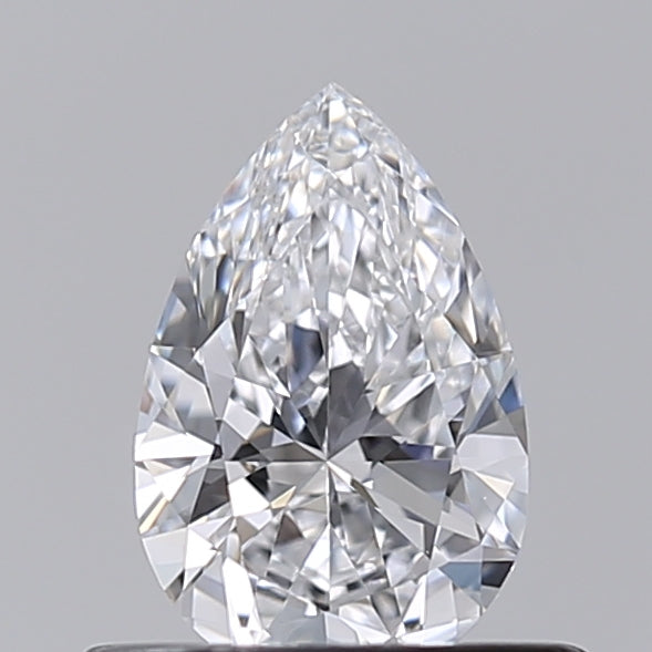 0.51 Carat Pear Shaped, Excellent Cut, D Color, VVS1 Clarity, IGI Certified Lab Grown Diamond