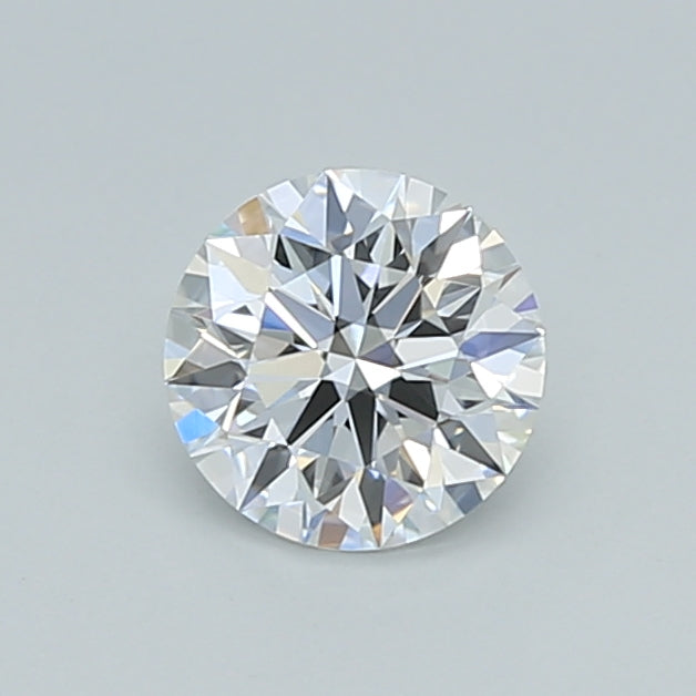 0.56 Carat Round Shaped, Ideal Cut, D Color, VVS2 Clarity, IGI Certified Lab Grown Diamond