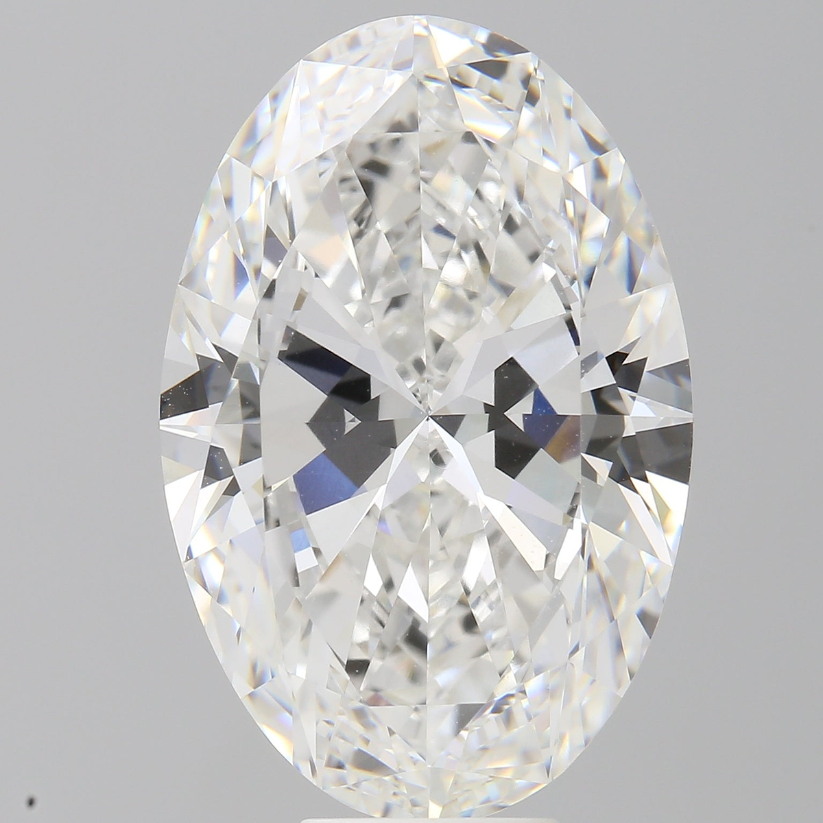 10.54 Carat Oval Shaped, Ideal Cut, E Color, VVS2 Clarity, IGI Certified Lab Grown Diamond