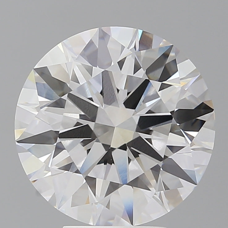5.59 Carat Round Shaped, Ideal Cut, E Color, VVS2 Clarity, IGI Certified Lab Grown Diamond