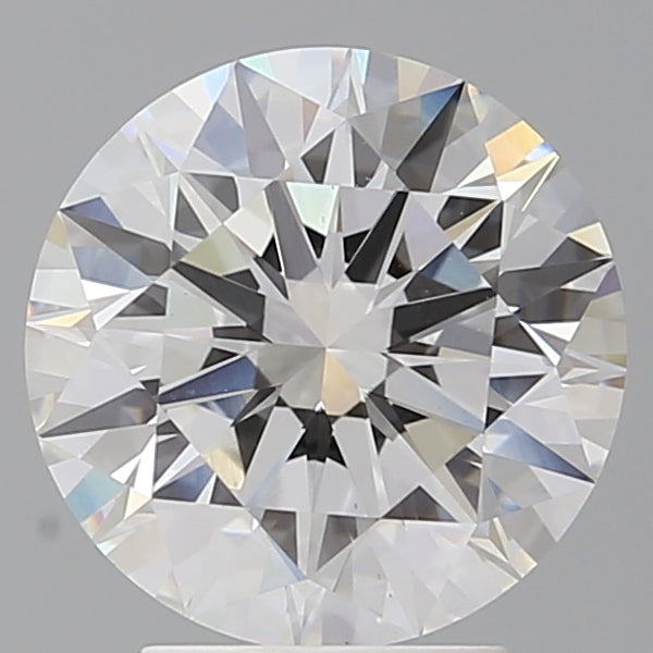 3.53 Carat Round Shaped, Ideal Cut, E Color, VS1 Clarity, IGI Certified Lab Grown Diamond